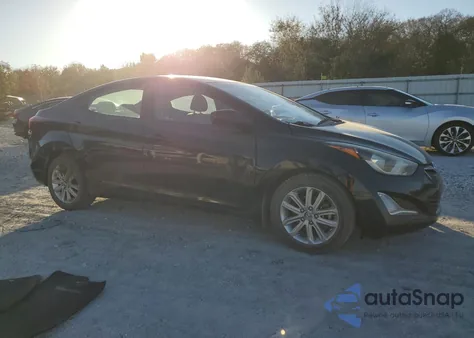 2016 Hyundai Elantra Se from USA, damaged, VIN KMHDH4AE2GU638275